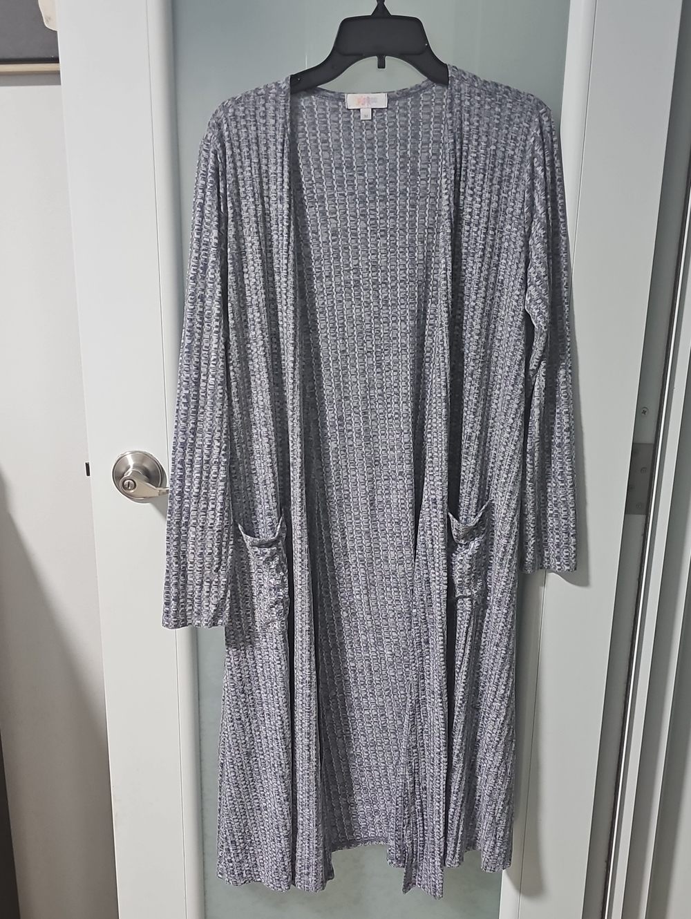 Cozy Open-Front Long Cardigan
